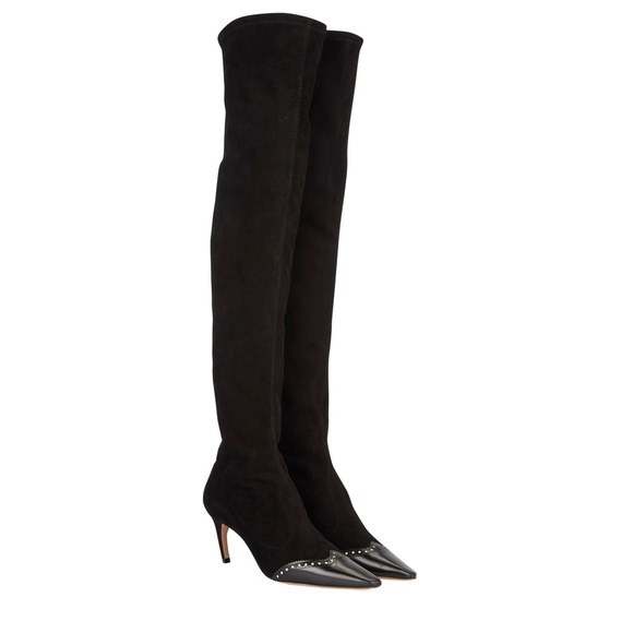 New Dior SPECTADIOR stretch suede over the knee boots - Picture 1 of 6